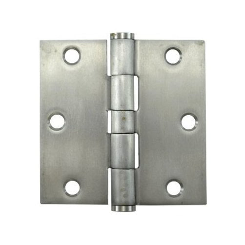 2 piece Stainless Steel Butt Hinge with holes 3.5" long X 1" wide 2 piece Stainless Steel Butt Hinge with holes 3.5" long X 1" wide